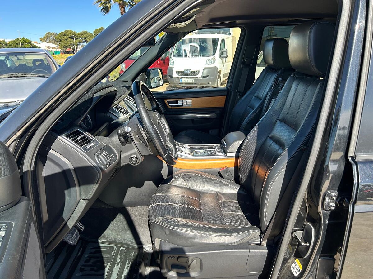 LAND ROVER RANGE ROVER SPORT HSE LUXURY 3.0 SDV6 AUTO SPANISH LHD IN SPAIN 2012